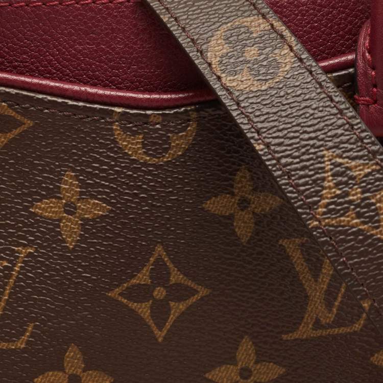 Pre Owned Louis Vuitton Aurore Monogram Canvas Pallas BB Bag