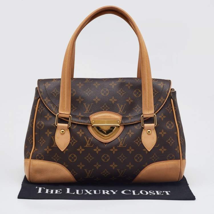 Pre Owned Louis Vuitton Monogram Canvas Beverly GM Bag