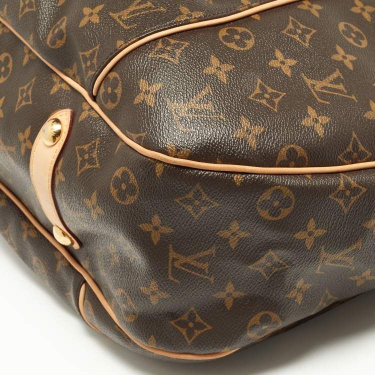 Pre Owned Louis Vuitton Monogram Canvas Galliera GM Bag