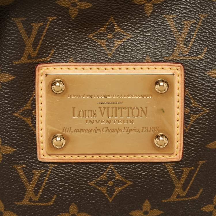 Pre Owned Louis Vuitton Monogram Canvas Galliera GM Bag