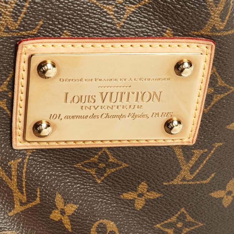 Pre Owned Louis Vuitton Monogram Canvas Galliera GM Bag
