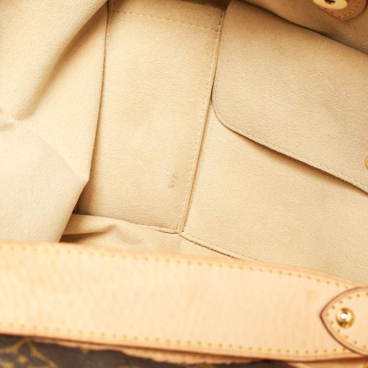 Pre Owned Louis Vuitton Monogram Canvas Galliera GM Bag