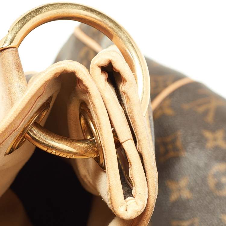 Pre Owned Louis Vuitton Monogram Canvas Galliera GM Bag