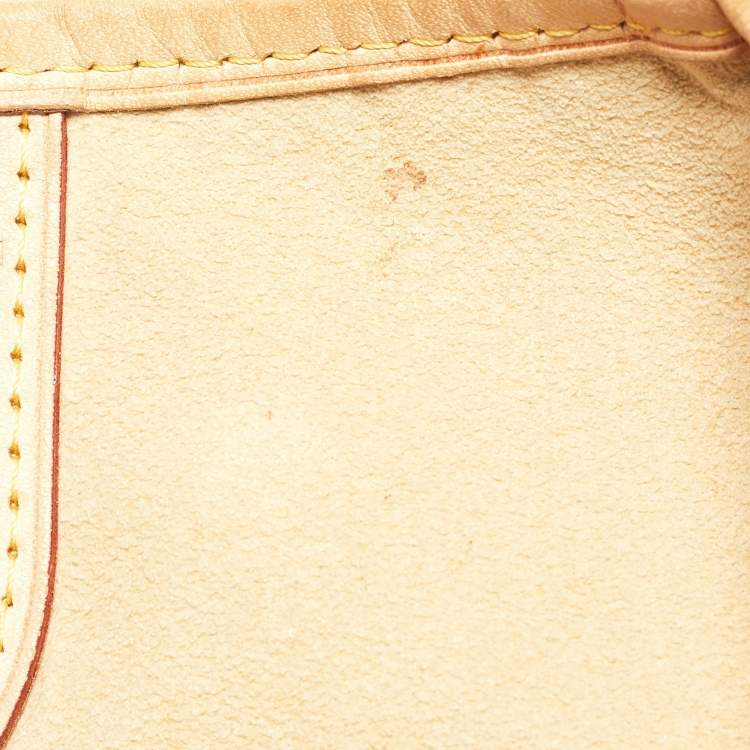 Pre Owned Louis Vuitton Monogram Canvas Galliera GM Bag