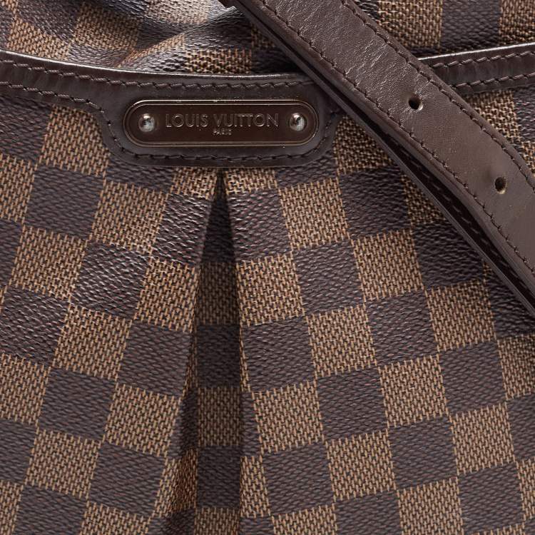 Pre Owned Louis Vuitton Damier Ebene Canvas Bloomsbury PM Bag