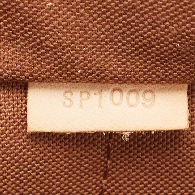 Pre Owned Louis Vuitton Canvas Monogram Montorgueil PM Bag