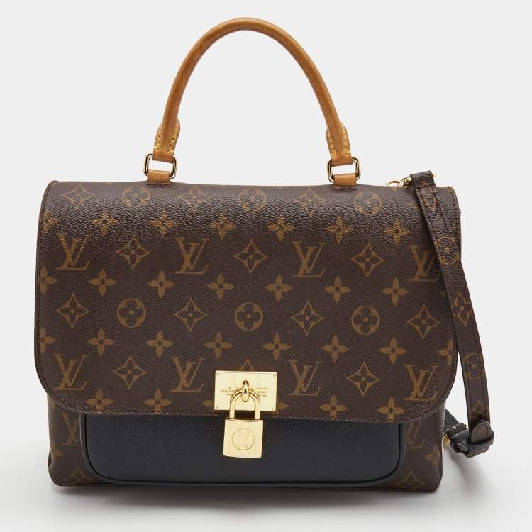 Louis Vuitton, Bags, Louis Vuitton Monogram Marignan Black Bag Authentic