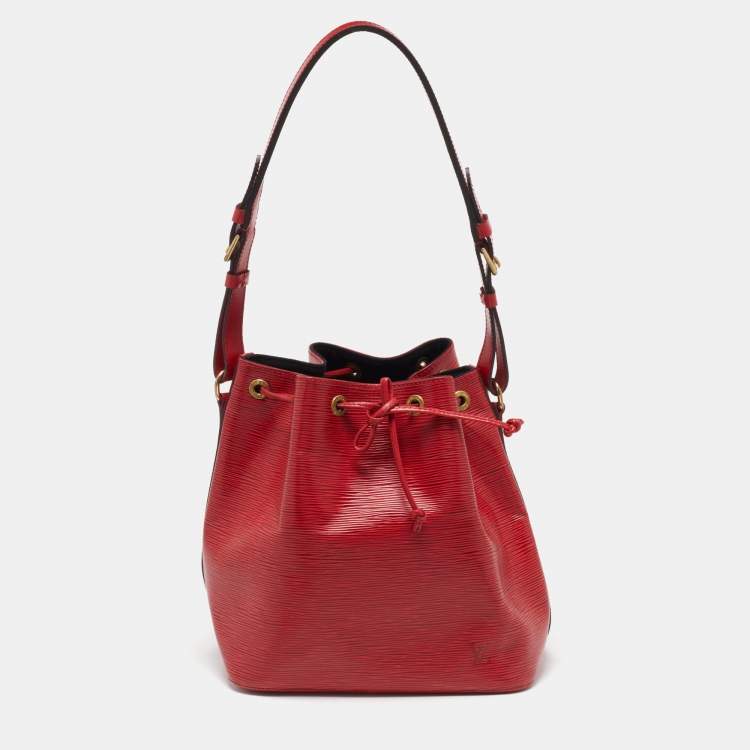 Louis Vuitton, Bags, Authentic Louis Vuitton Shoulder Bag Petit Noe Epi Used  Lv Handbag Vintage