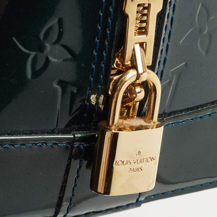 مملوكة مسبقًا Louis Vuitton Bleu Nuit  Monogram Vernis Alma GM Bag