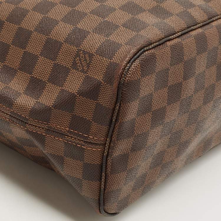 Pre Owned Louis Vuitton Damier Ebene Canvas Neverfull MM Bag