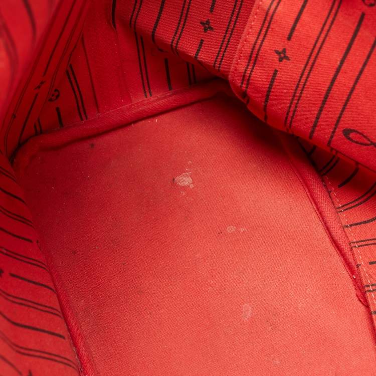 Pre Owned Louis Vuitton Damier Ebene Canvas Neverfull MM Bag