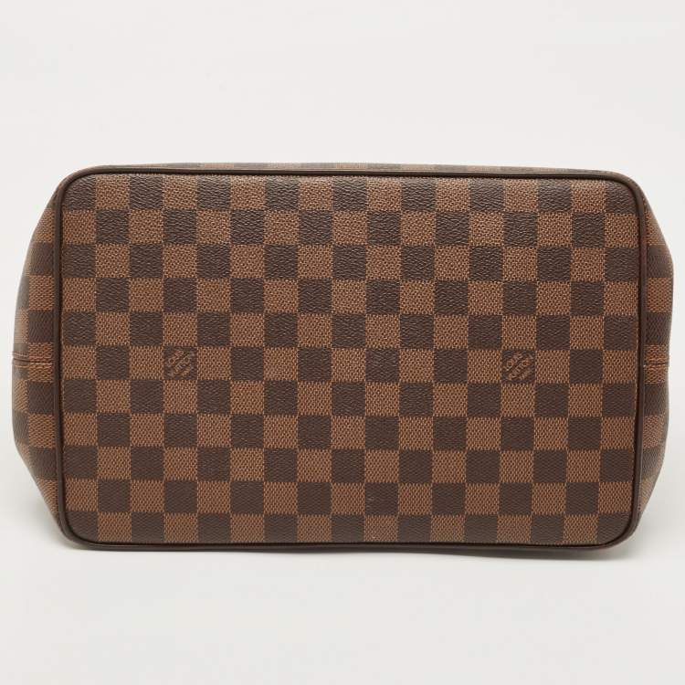 Pre Owned Louis Vuitton Damier Ebene Canvas Bergamo MM Bag