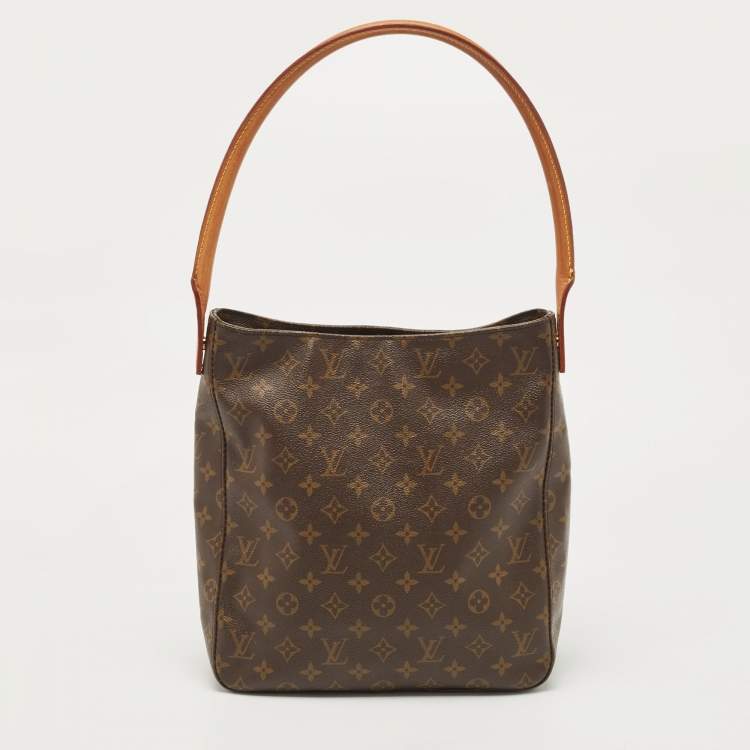 Pre Owned Louis Vuitton Monogram Canvas Looping GM Bag