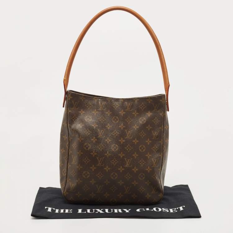 Pre Owned Louis Vuitton Monogram Canvas Looping GM Bag
