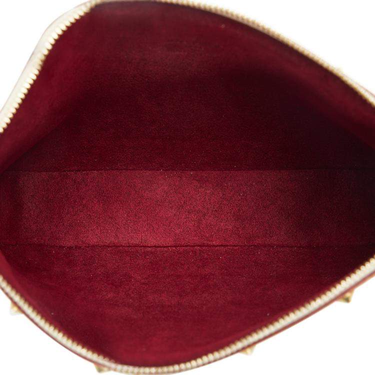 Pre Owned Louis Vuitton White Monogram Multicolore Pochette Accessoires