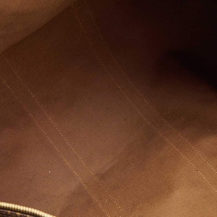 Pre Owned Louis Vuitton Monogram Canvas Keepall Bandouliere 55 Bag