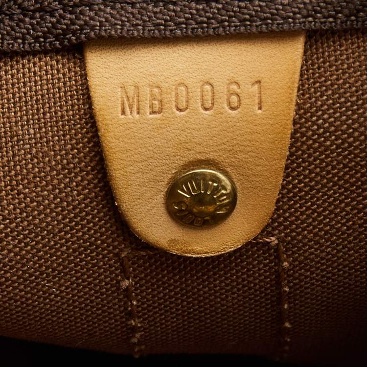 Pre Owned Louis Vuitton Monogram Canvas Keepall Bandouliere 55 Bag