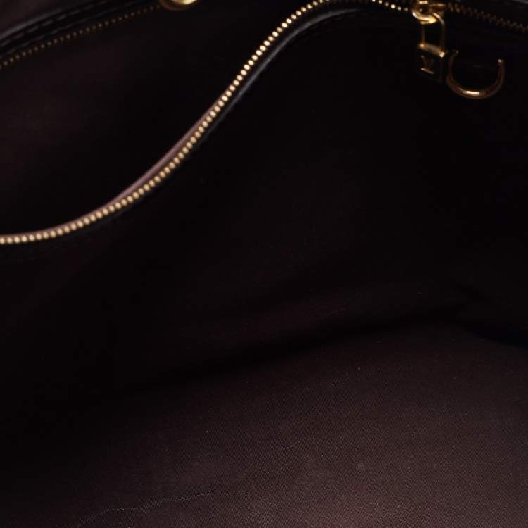 Pre Owned Louis Vuitton Amarante Monogram Vernis Wilshire MM Bag