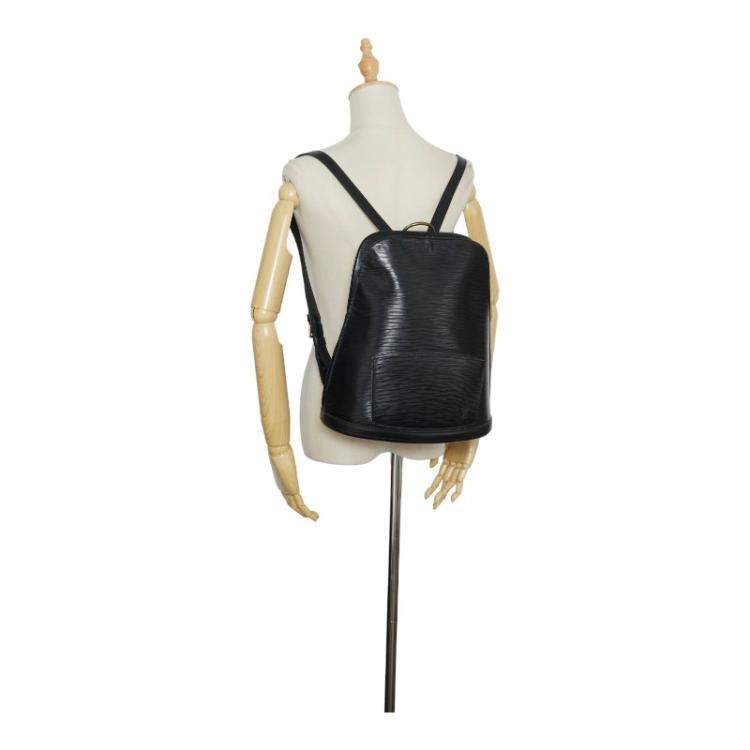 Pre Owned Louis Vuitton  Leather  Gobelins Backpacks