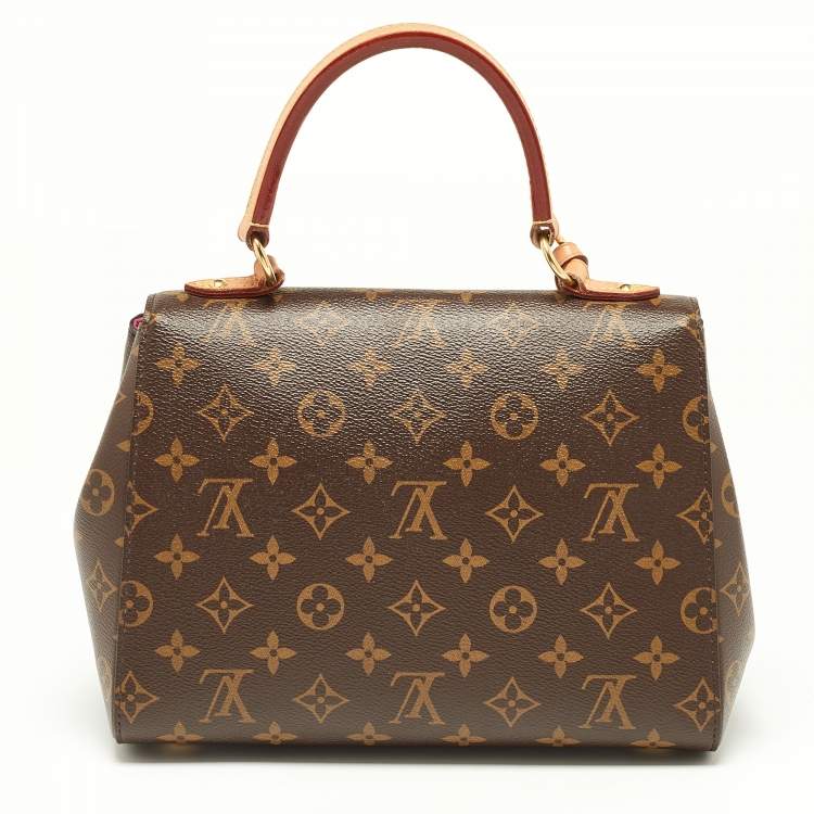 Pre Owned Louis Vuitton Monogram Canvas and Leather Cluny BB Bag