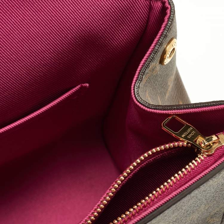 Pre Owned Louis Vuitton Monogram Canvas and Leather Cluny BB Bag