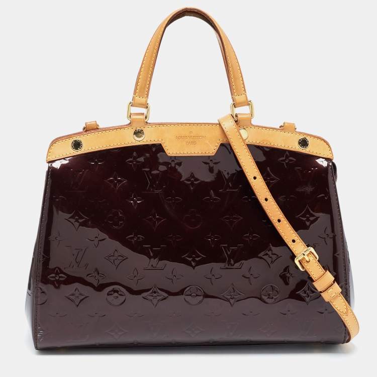 Louis Vuitton Amarante Monogram Vernis Brea MM Bag Louis Vuitton | The  Luxury Closet