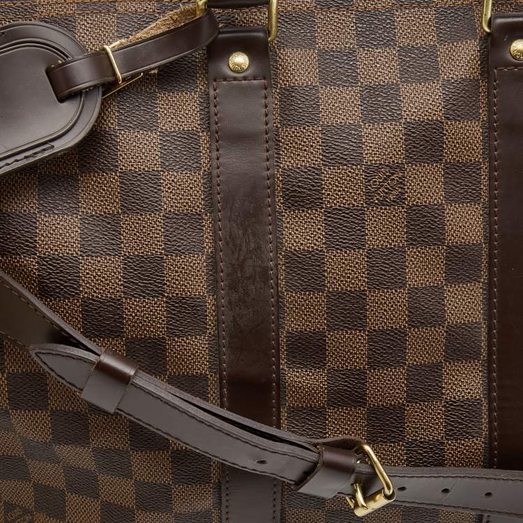 Pre Owned Louis Vuitton Monogram Canvas Keepall Bandouliere 45 Bag