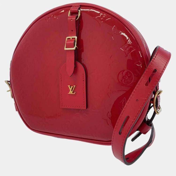 monogram vernis leather shoulder bag