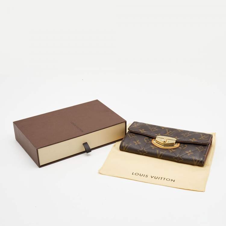 Pre Owned Louis Vuitton Monogram Canvas Etoile Sarah Wallet
