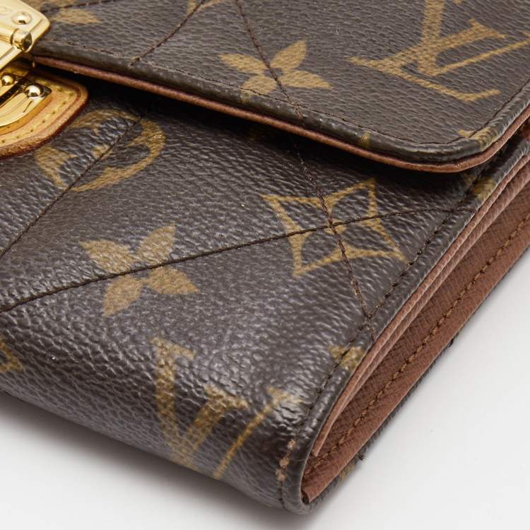 Pre Owned Louis Vuitton Monogram Canvas Etoile Sarah Wallet