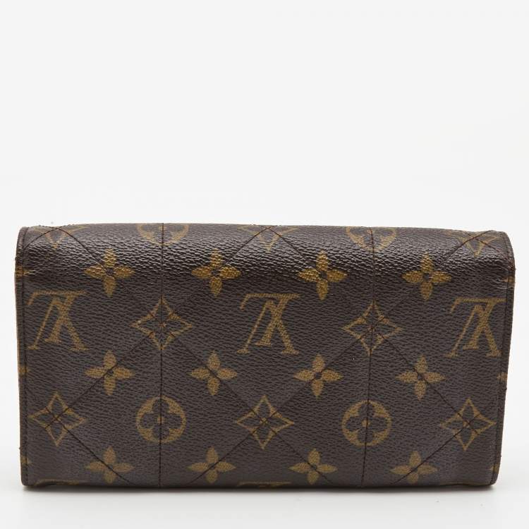 Pre Owned Louis Vuitton Monogram Canvas Etoile Sarah Wallet
