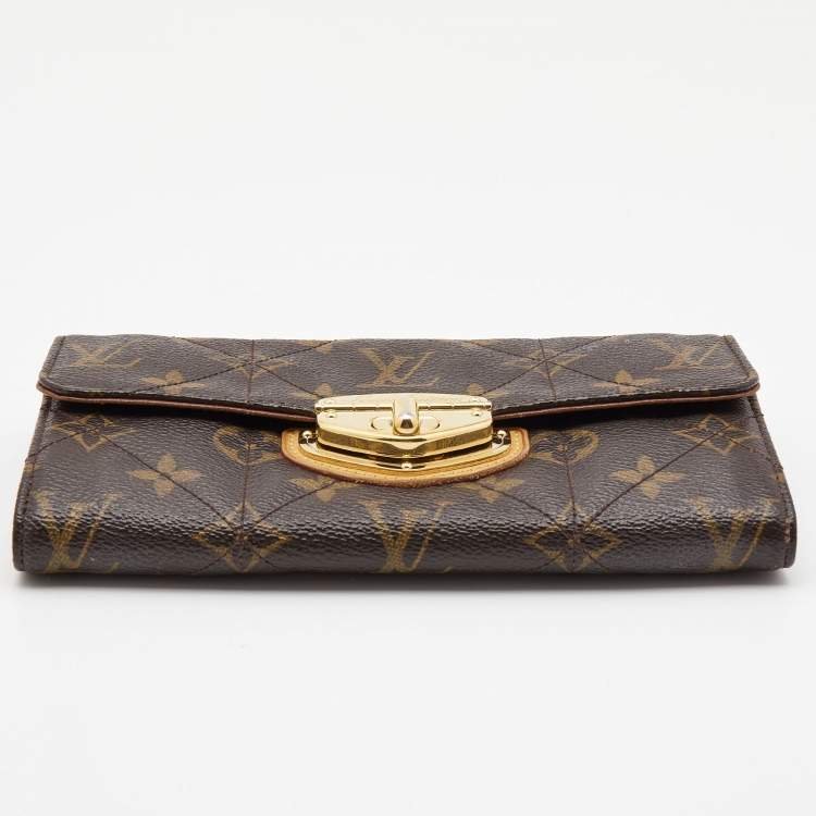 Pre Owned Louis Vuitton Monogram Canvas Etoile Sarah Wallet