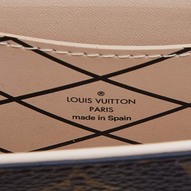 Pre Owned Louis Vuitton Monogram Canvas Essential Trunk NM Chain Bag