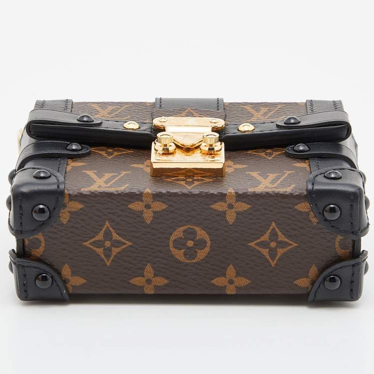 Pre Owned Louis Vuitton Monogram Canvas Essential Trunk NM Chain Bag