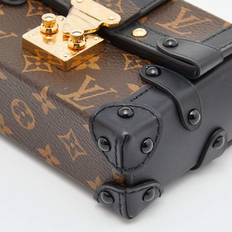 Pre Owned Louis Vuitton Monogram Canvas Essential Trunk NM Chain Bag