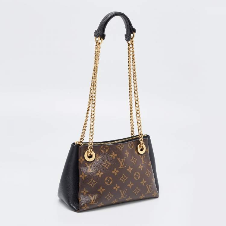 Pre Owned Louis Vuitton Black Monogram Canvas and Leather BB Surene Bag