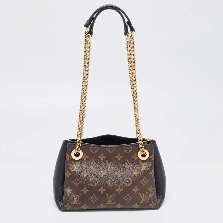 Pre Owned Louis Vuitton Black Monogram Canvas and Leather BB Surene Bag