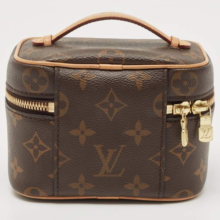 Pre Owned Louis Vuitton Monogram Canvas Nice Nano Bag