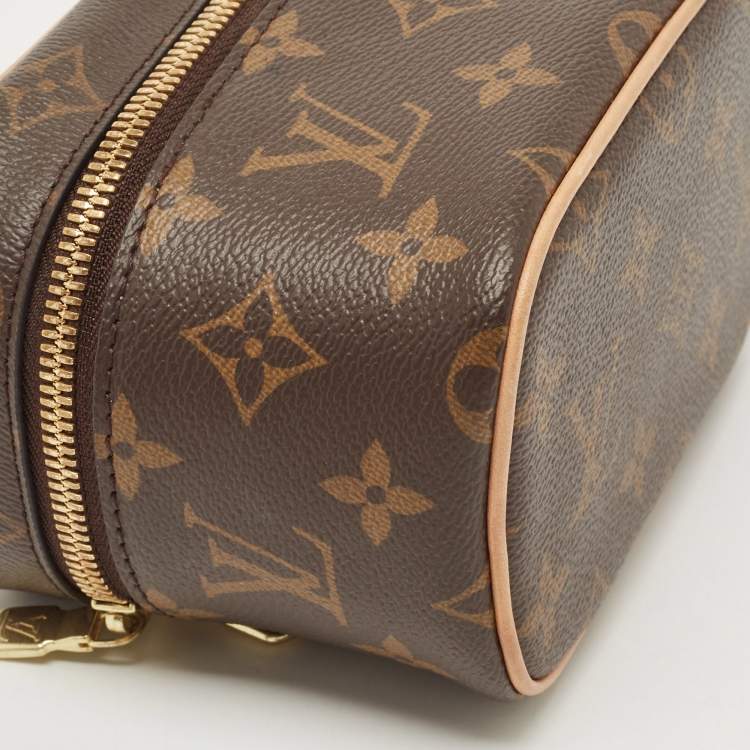 Pre Owned Louis Vuitton Monogram Canvas Nice Nano Bag