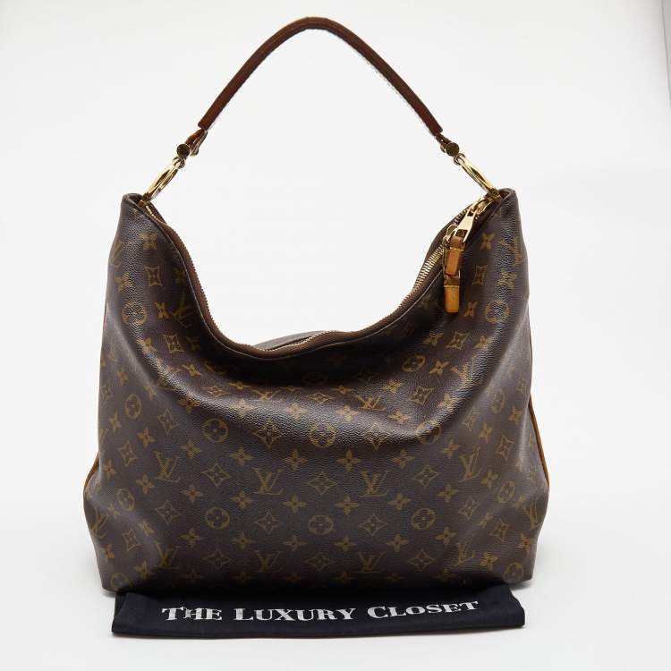 Pre Owned Louis Vuitton Monogram Canvas Sully MM Bag