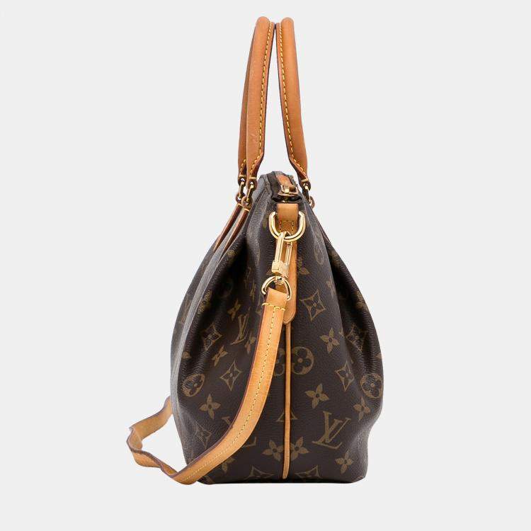 Louis Vuitton Monogram Turenne PM - Brown Handle Bags, Handbags