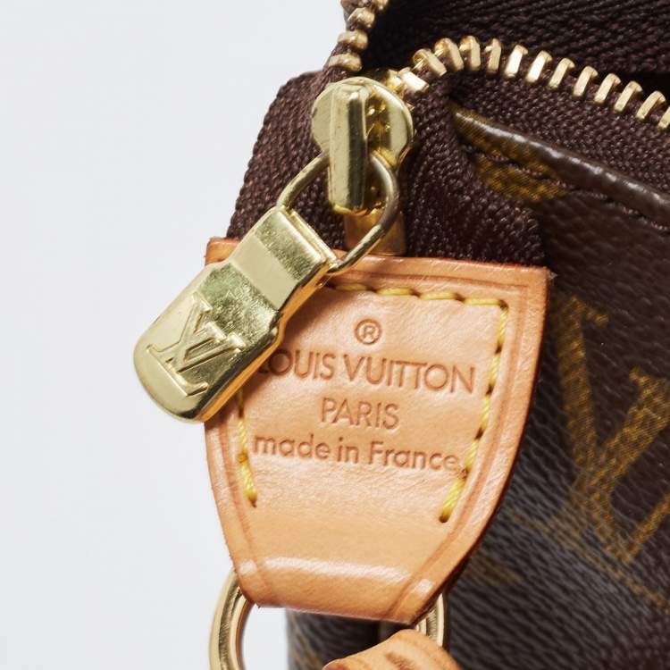 Pre Owned Louis Vuitton Monogram Canvas Pochette Accessoires Bag