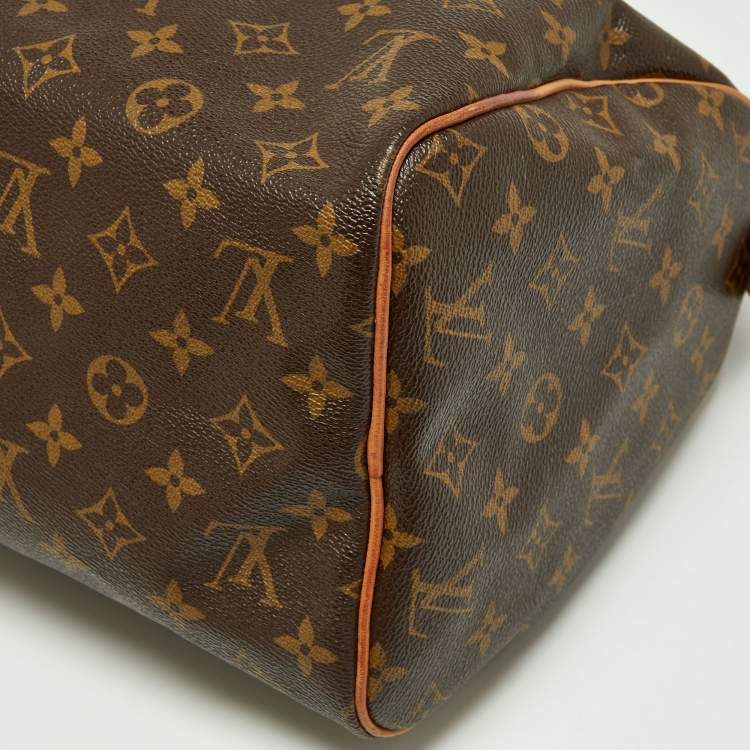 Pre Owned Louis Vuitton Monogram Canvas Speedy 30 Bag