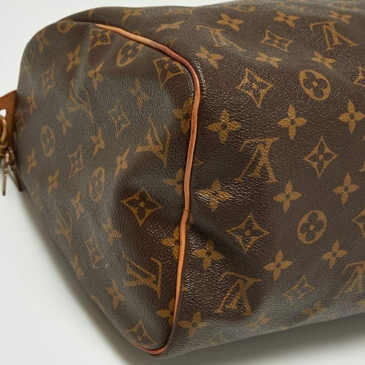 Pre Owned Louis Vuitton Monogram Canvas Speedy 30 Bag