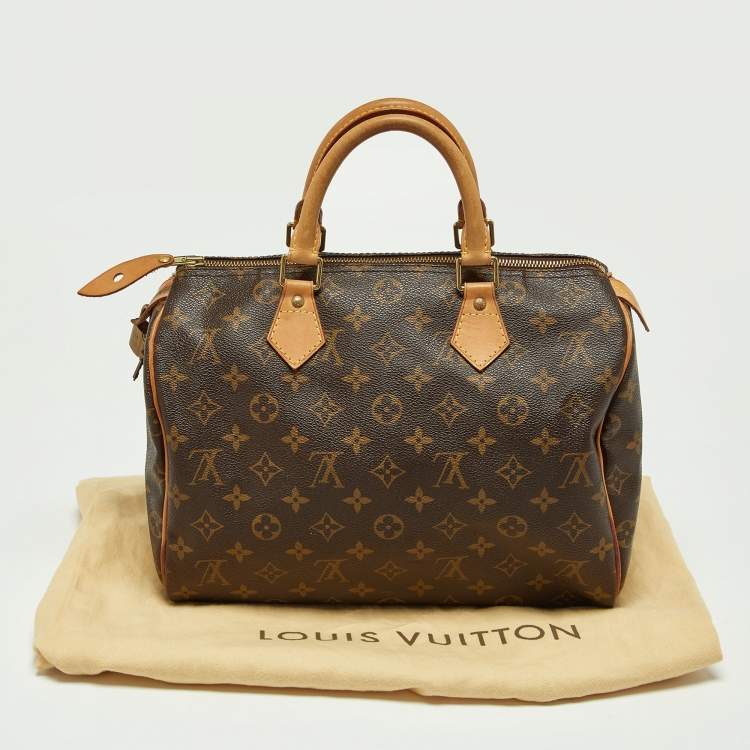 Pre Owned Louis Vuitton Monogram Canvas Speedy 30 Bag