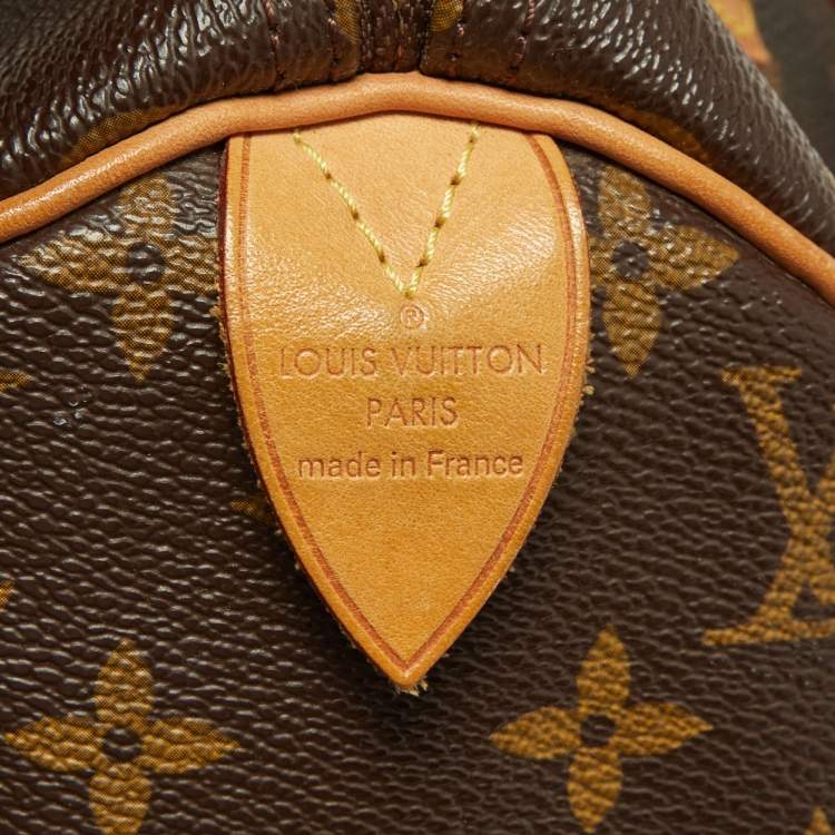 Pre Owned Louis Vuitton Monogram Canvas Speedy 30 Bag
