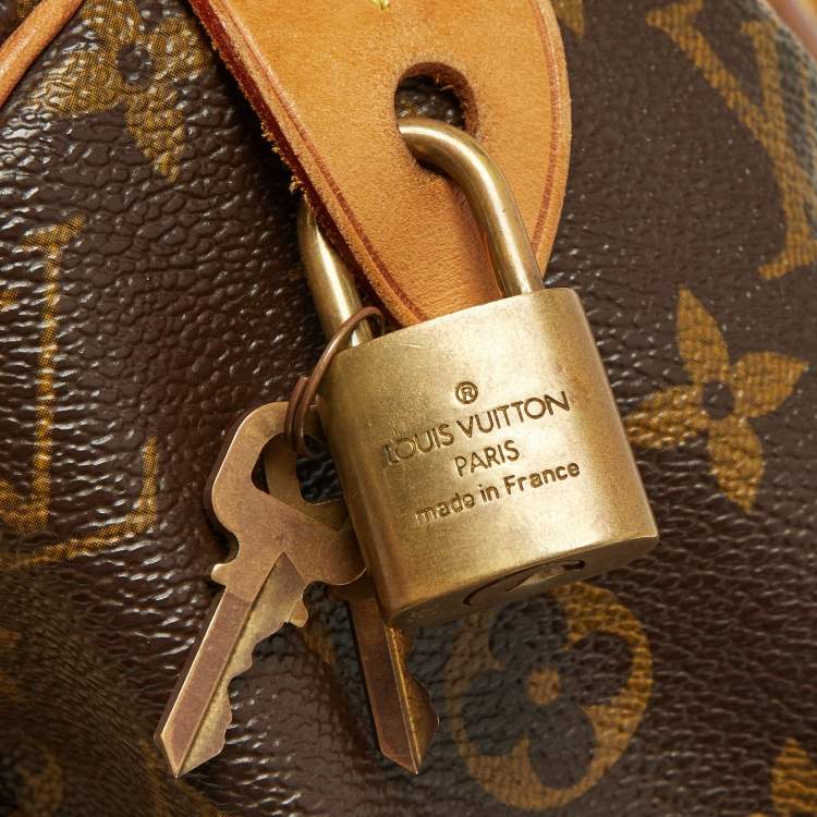 Pre Owned Louis Vuitton Monogram Canvas Speedy 30 Bag