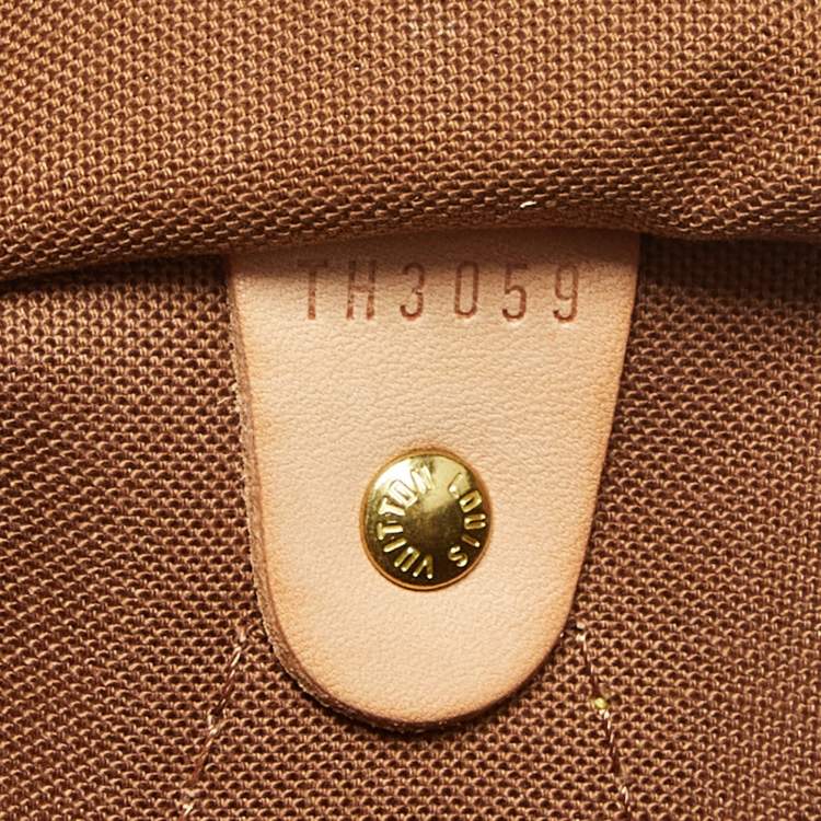 Pre Owned Louis Vuitton Monogram Canvas Speedy 30 Bag