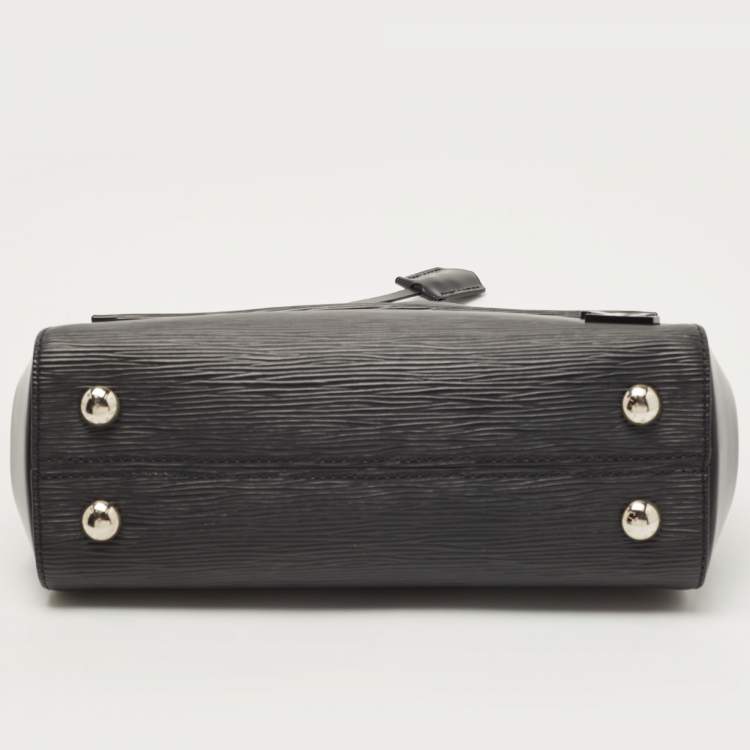 Pre Owned Louis Vuitton Black Epi Leather Cluny BB Bag