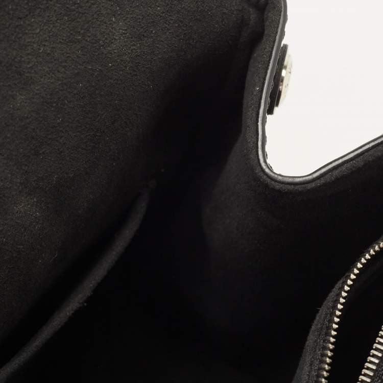 Pre Owned Louis Vuitton Black Epi Leather Cluny BB Bag